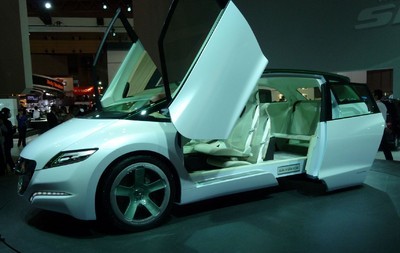 Tokio 2009: Der Honda SKYDECK – Minivan mit Riesen-Türen - Bild(5)