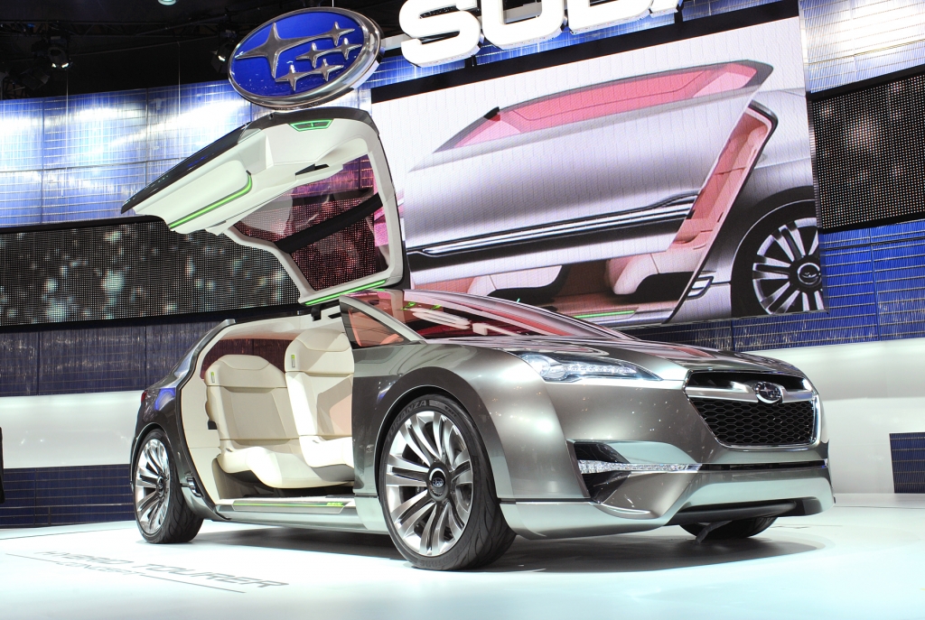 Tokio 2009: Subarus Flügeltürer