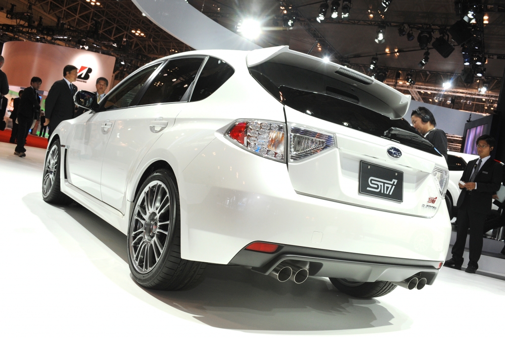 Tokio 2009: Subarus Flügeltürer