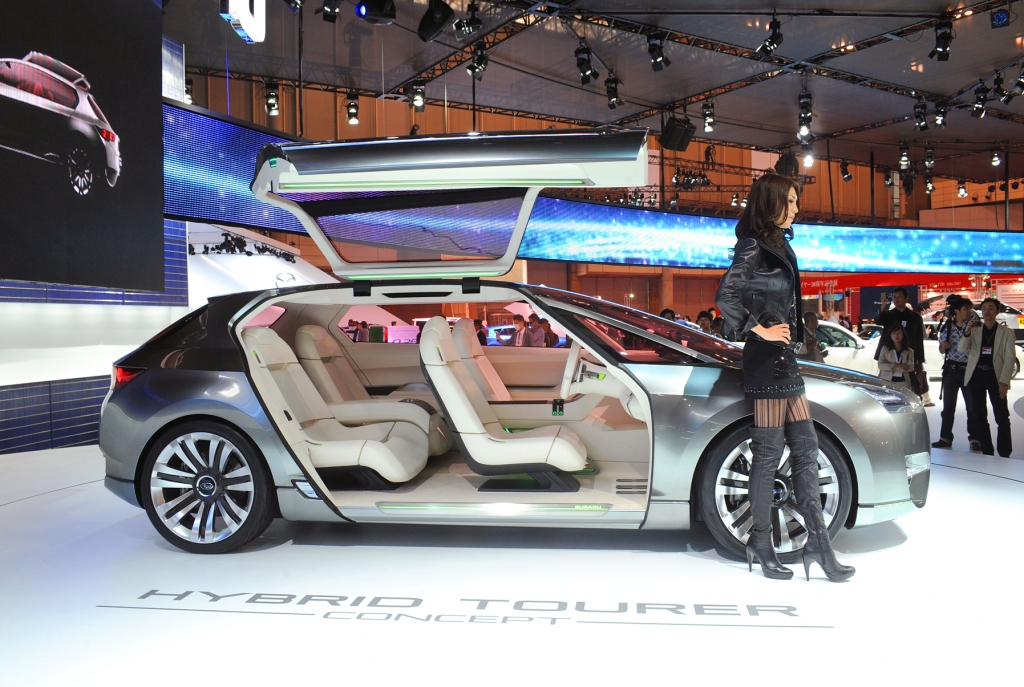 Tokio 2009: Subarus Flügeltürer