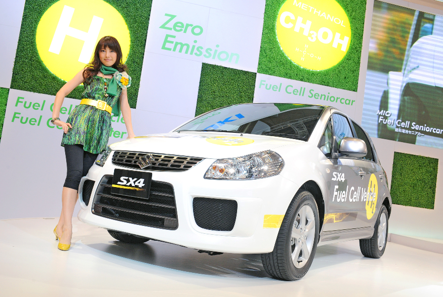 Tokio 2009:  Suzuki Swift Plug-in-Hybrid und Brennstoffzellen SX4