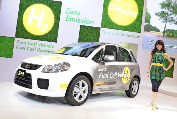 Tokio 2009:  Suzuki Swift Plug-in-Hybrid und Brennstoffzellen SX4