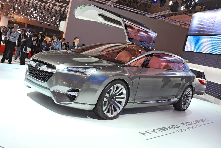 Tokyo Motor Show 2009: Hybrid-Studie des Tourers von Subaru 