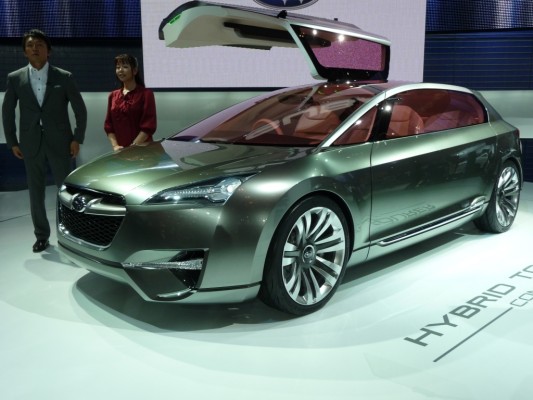 Tokyo Motor Show 2009: Hybrid-Studie des Tourers von Subaru 