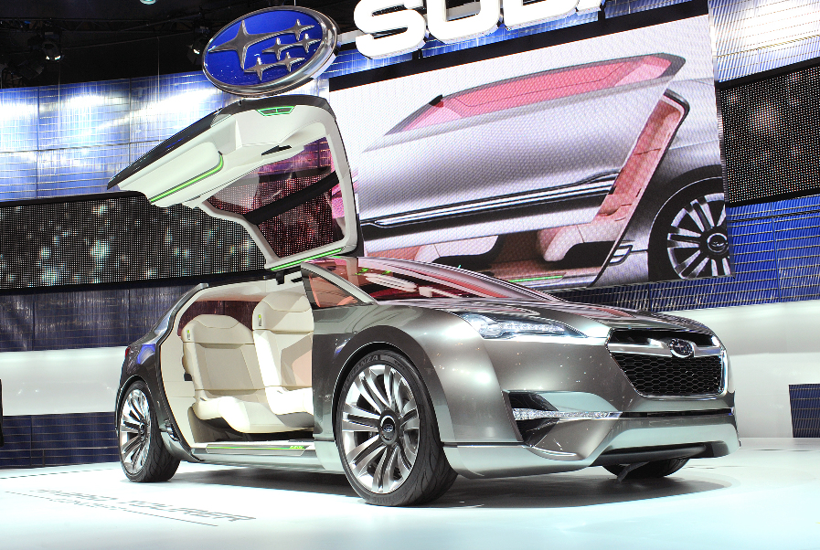 Tokyo Motor Show 2009: Hybrid-Studie des Tourers von Subaru 