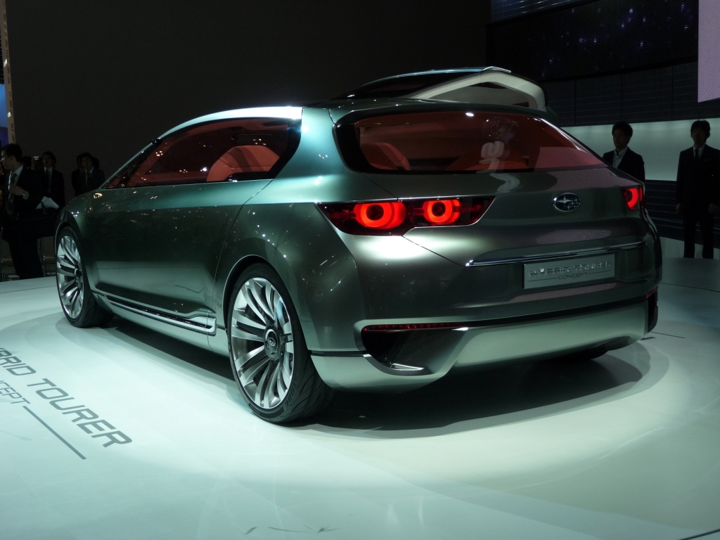 Tokyo Motor Show 2009: Hybrid-Studie des Tourers von Subaru 