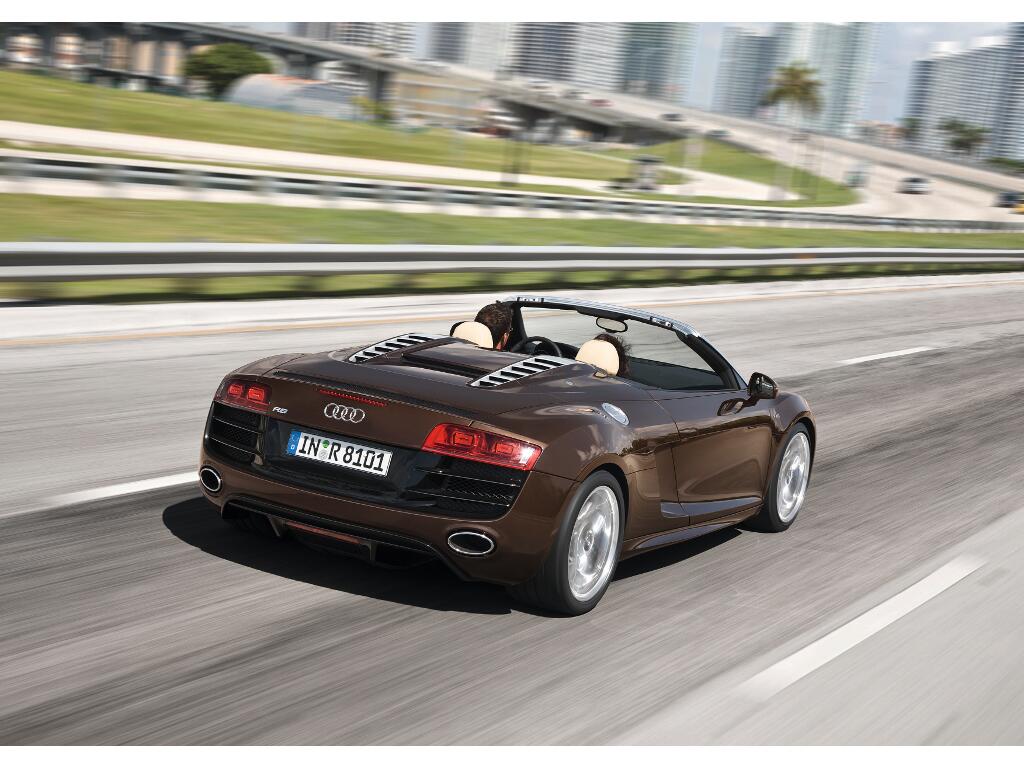 Video und Fotoshow: Audi R8 Spyder 5.2 FSI Quattro