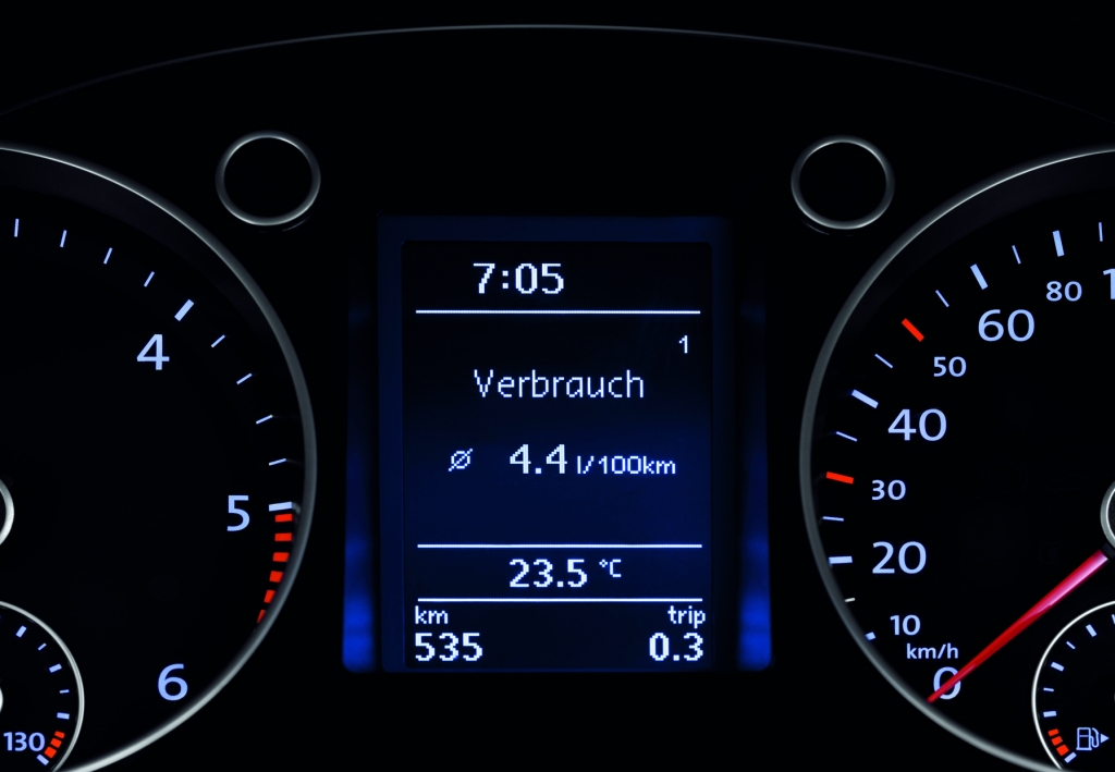 Volkswagen Passat BlueMotion - Multifunktionsanzeige (MFA)