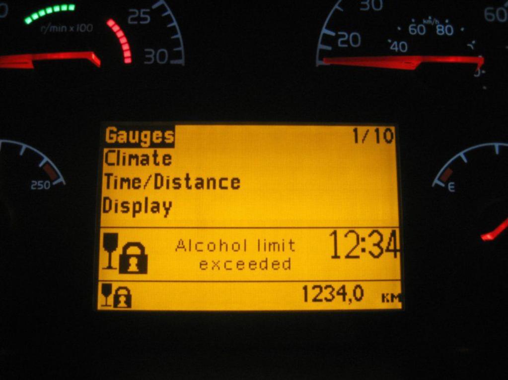 Volvo Busse mit neuer Alkohol-Sperre gegen Trunkenheitsfahrten - Bild(2)
