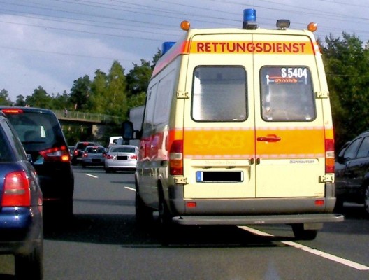 Warnsystem für Rettungskräfte-Einsatz  