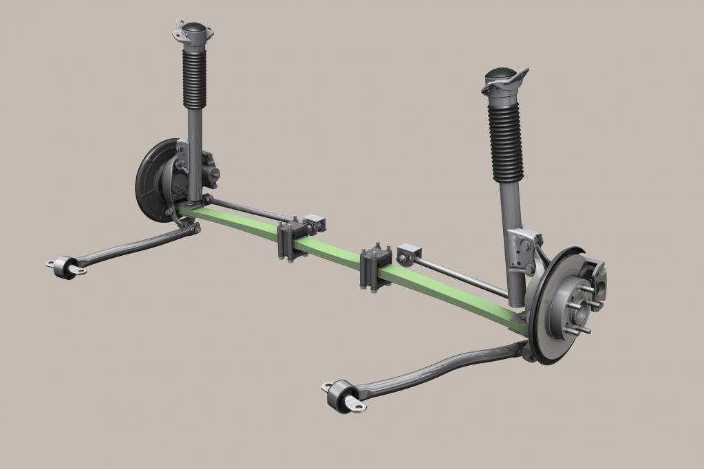 ZF entwickelt Leichtbau-Fahrwerke 