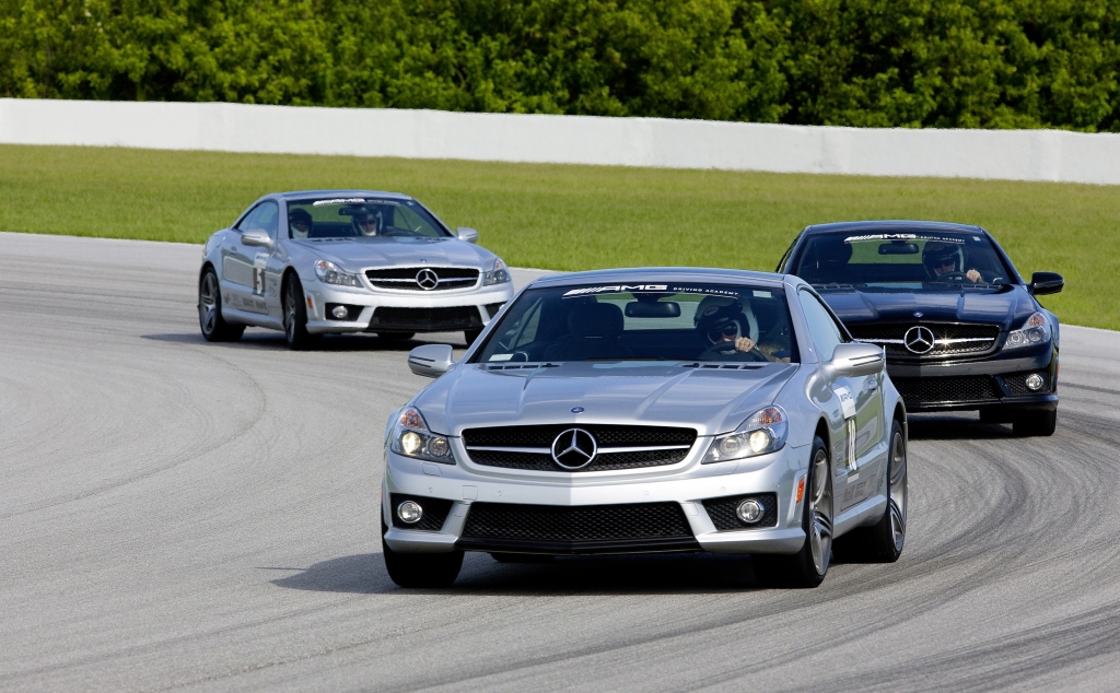 AMG Driving Academy mit dem SLS in den USA