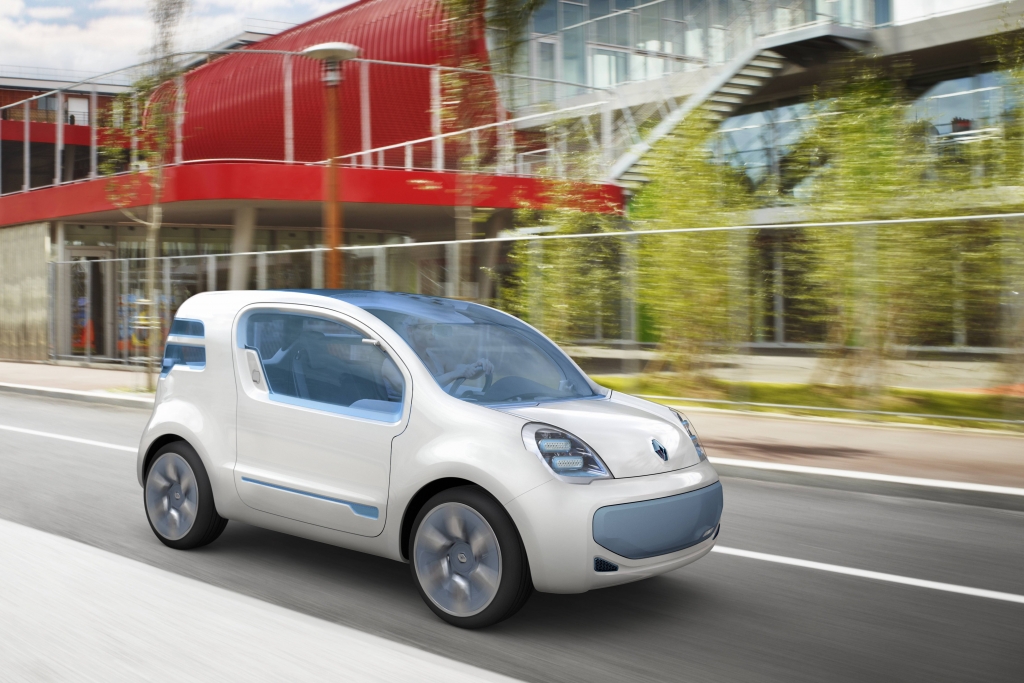 Ab 2011 rollt Renaults E-Kangoo Rapid in Nordfrankreich vom Band