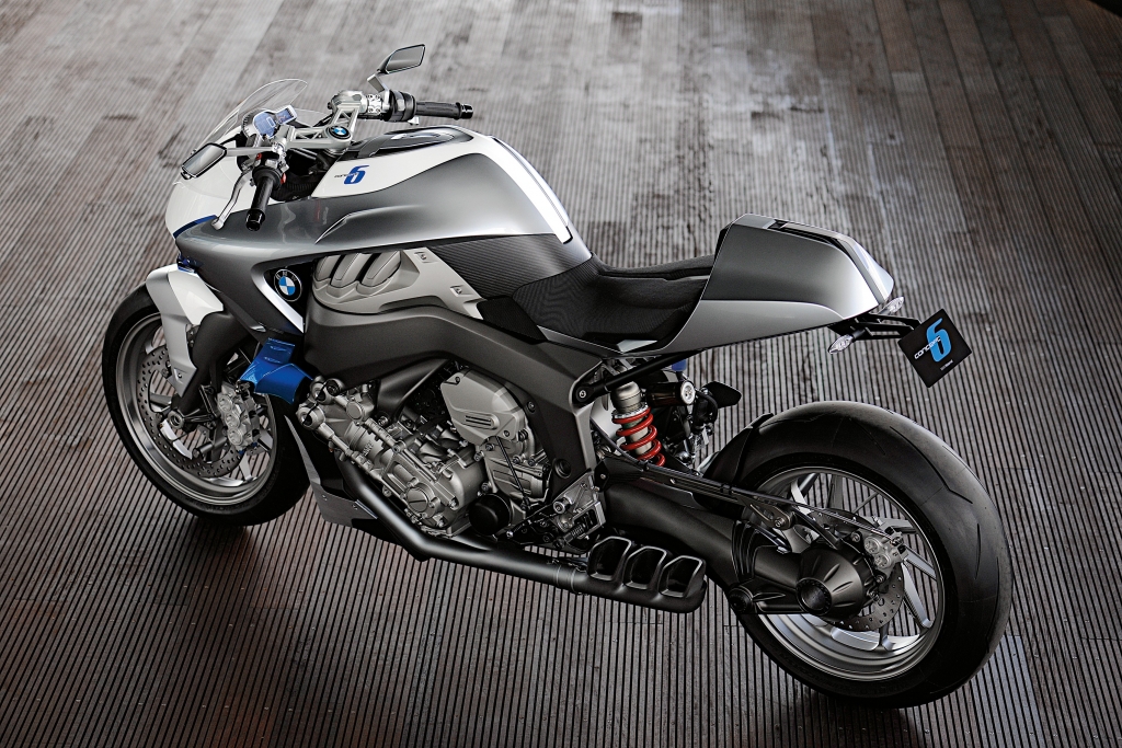 BMW präsentiert Sechszylinder-Konzeptmotorrad