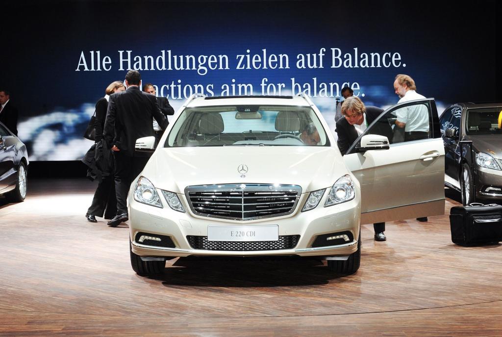 Belliebt: E-Klasse von Mercedes-Benz. 