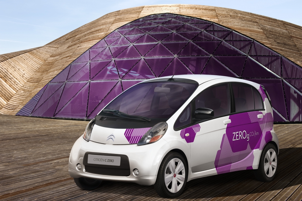Citroen C-Zero rollt Ende 2010 auf den Markt 