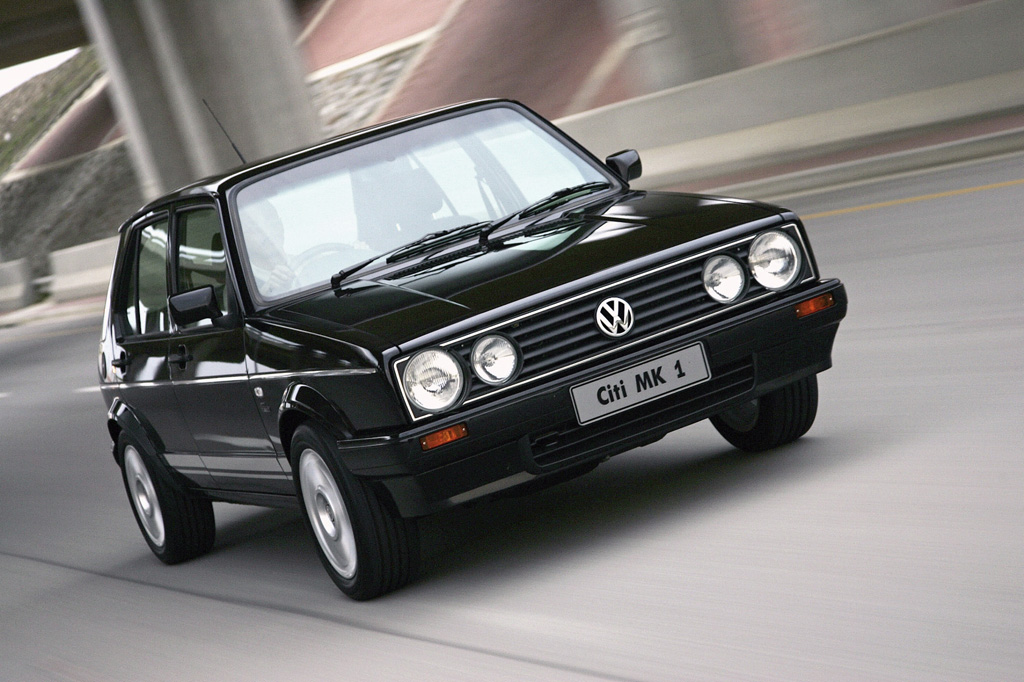 Das Sondermodell des Golf Citi - der MK1