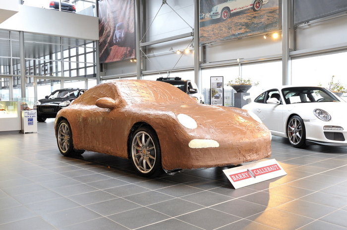 Der Schoko-Porsche    Bild von: Porsche Centrum Gelderland