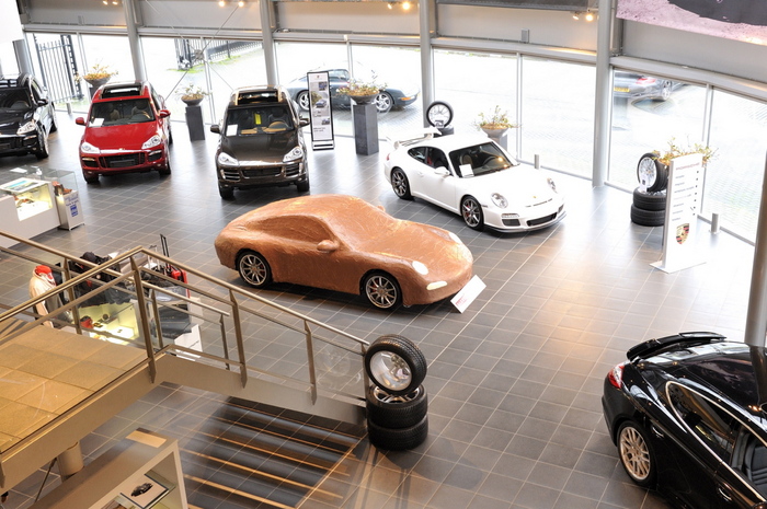Die Besucherattraktion    Bild von: Porsche Centrum Gelderland