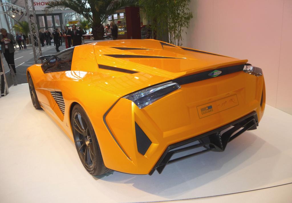 Essen Motor Show: Mit mehr als 300 km/h das schnellste Hybridauto der Welt, der Giugiaro Frazer-Nash Namir.