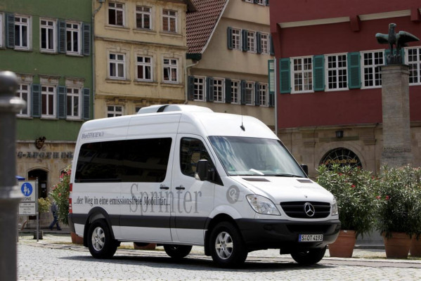 Fördergelder für E-Transporter an Mercedes-Benz 