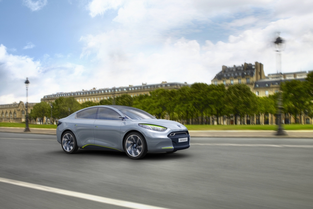 Fluence Z.E. Concept, Elektroauto, 2009