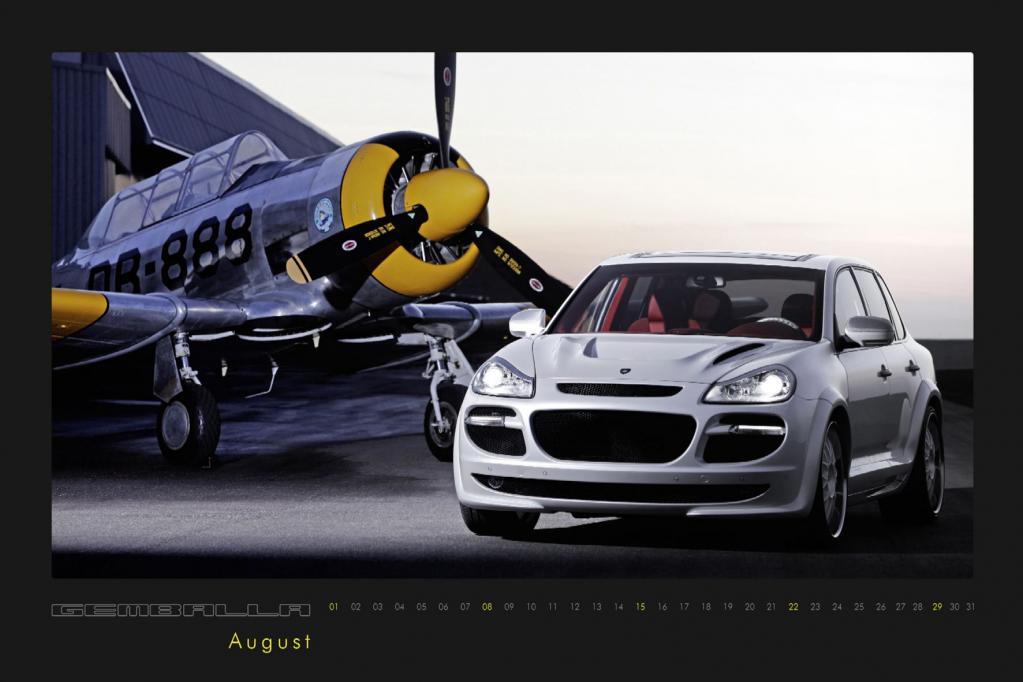 Gemballa-Kalender 2010 auf 2 000 Einheiten limitiert - Bild 1