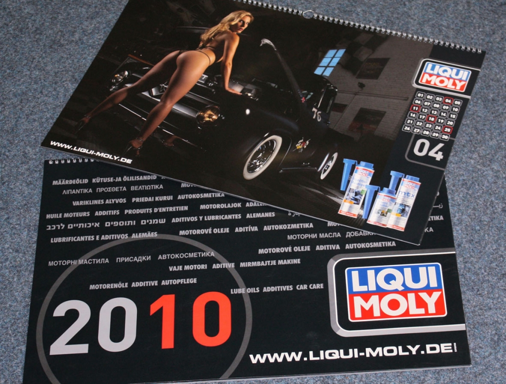 LIQUI MOLY-Erotikkalender: Exklusiv, limitiert, heiß und begehrt