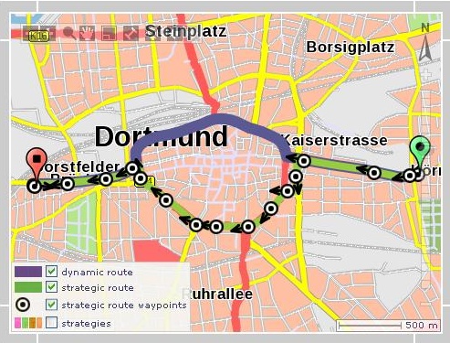 Neues Routingverfahren vermeidet Wohnstraßen