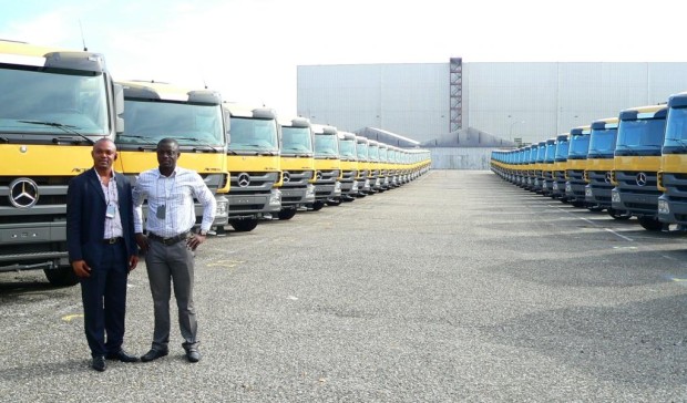 Nigerianischer Bierlieferant übernimmt 50 Mercedes-Benz Actros