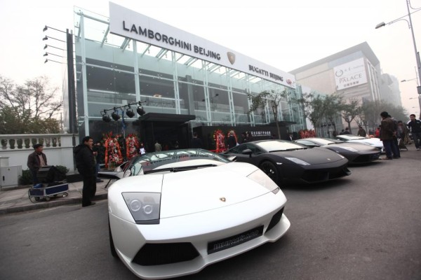 Peking – Lamborghinis Vertriebsmittelpunkt in der Asien-Pazifik-Region