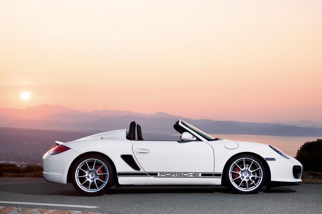Porsche zeigt Boxster Spyder in LA 