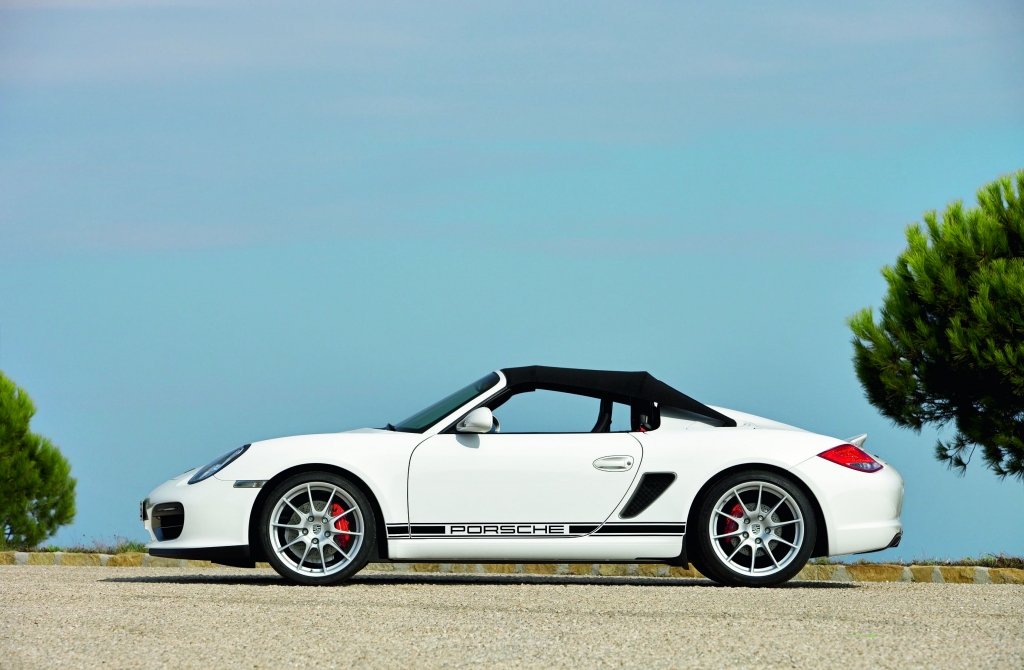 Porsche zeigt Boxster Spyder in LA 