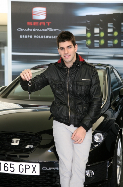 Seat-Markenbotschafter Jaime Alguersuari.