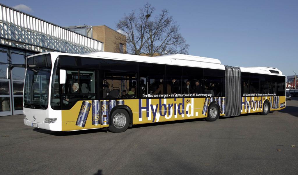 Stuttgart testet Hybrid-Bus im Linienverkehr 