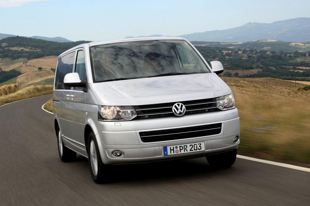 VW Multivan mit neuen Sicherheitspaketen 