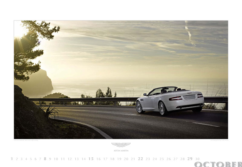 auto.de-Weihnachts-Gewinnspiel: Aston Martin Kalender 2010 – Emotion und Leidenschaft 
