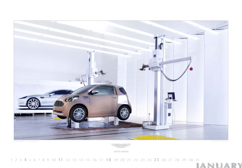 auto.de-Weihnachts-Gewinnspiel: Aston Martin Kalender 2010 – Emotion und Leidenschaft 
