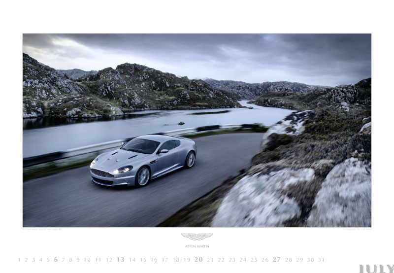 auto.de-Weihnachts-Gewinnspiel: Aston Martin Kalender 2010 – Emotion und Leidenschaft 