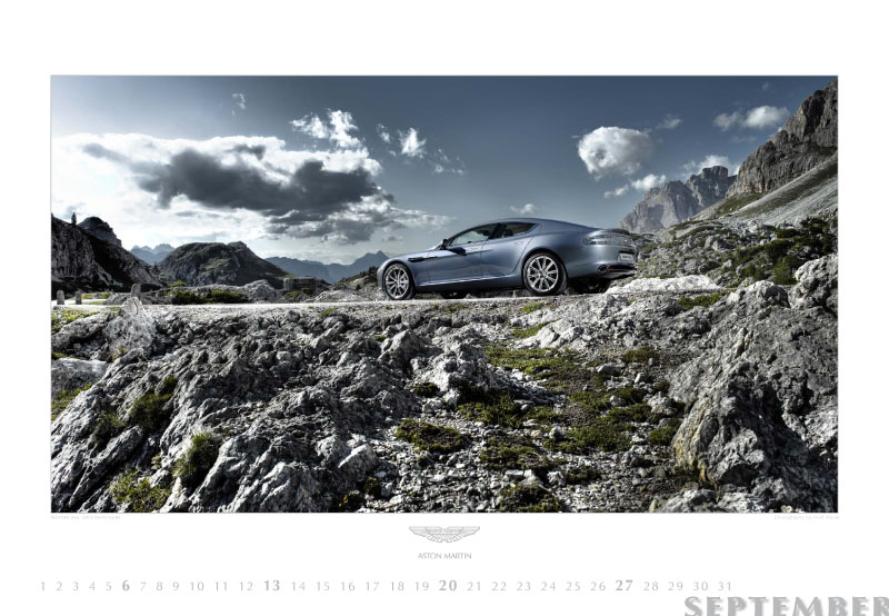 auto.de-Weihnachts-Gewinnspiel: Aston Martin Kalender 2010 – Emotion und Leidenschaft 