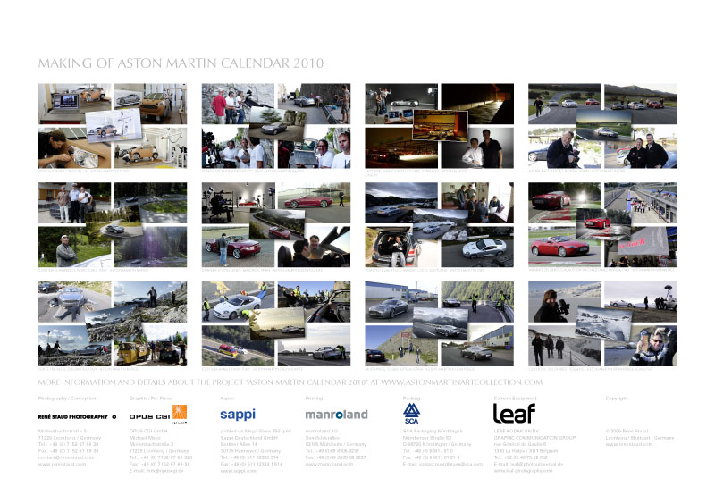 auto.de-Weihnachts-Gewinnspiel: Aston Martin Kalender 2010 – Emotion und Leidenschaft 