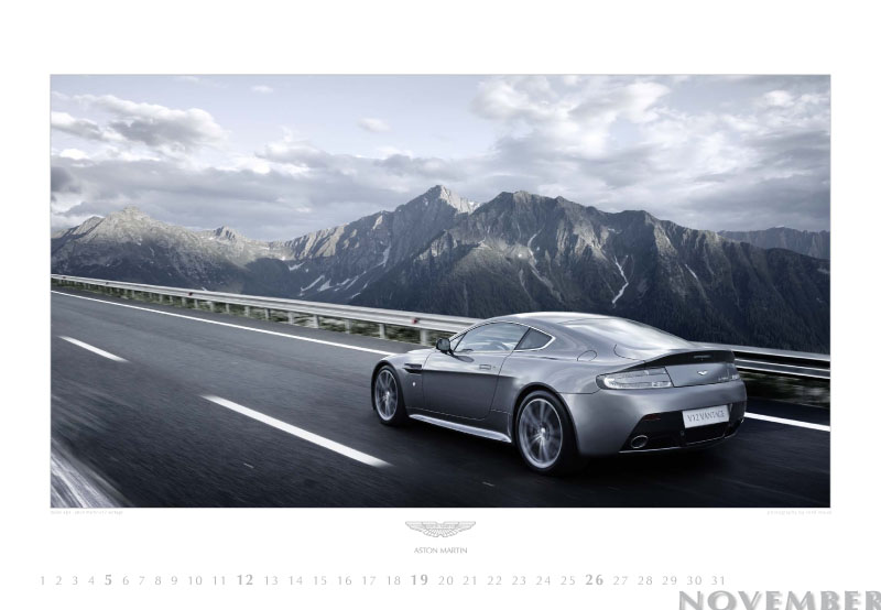 auto.de-Weihnachts-Gewinnspiel: Aston Martin Kalender 2010 – Emotion und Leidenschaft 