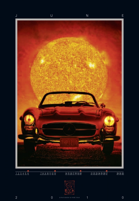 auto.de-Weihnachts-Gewinnspiel: Mercedes-Benz 300 SL Kalender 2010