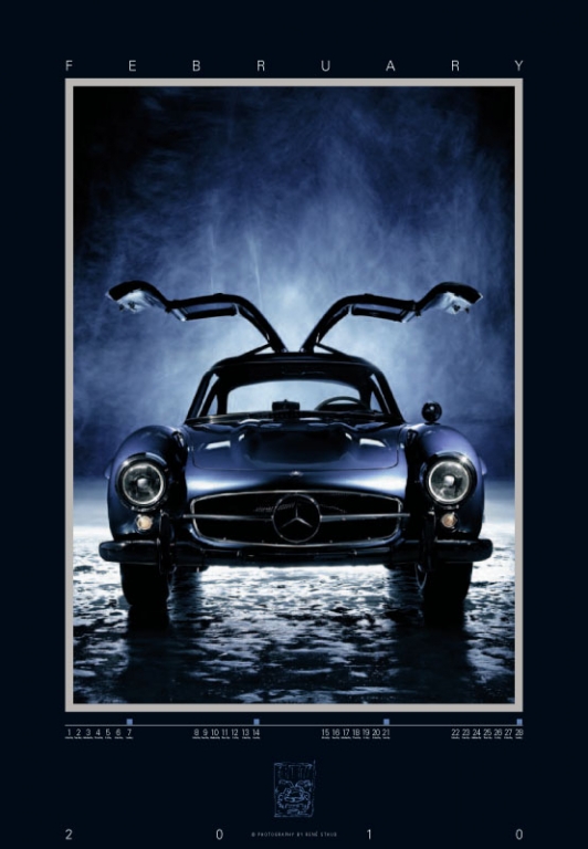 auto.de-Weihnachts-Gewinnspiel: Mercedes-Benz 300 SL Kalender 2010