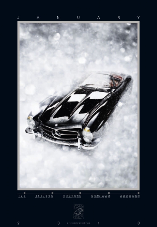 auto.de-Weihnachts-Gewinnspiel: Mercedes-Benz 300 SL Kalender 2010