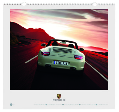 auto.de-Weihnachts-Gewinnspiel: Porsche-Kalender 2010