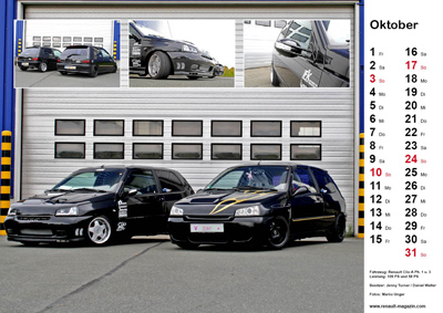 auto.de-Weihnachts-Gewinnspiel: Renault-Scene-Magazin Kalender 2010