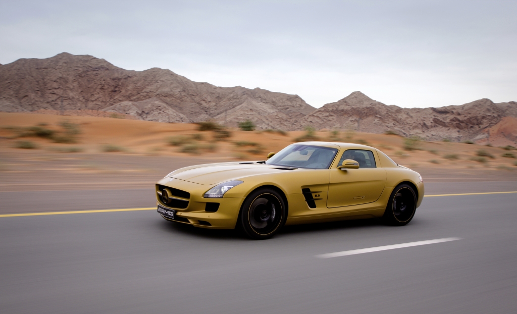 571 PS hat der goldene Benz unter der Haube