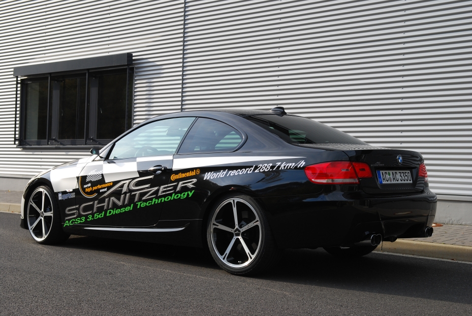 AC Schnitzer ACS3 3.5d Coupé: Dritter Weltrekord mit 288,7 km/h im Diesel unterwegs