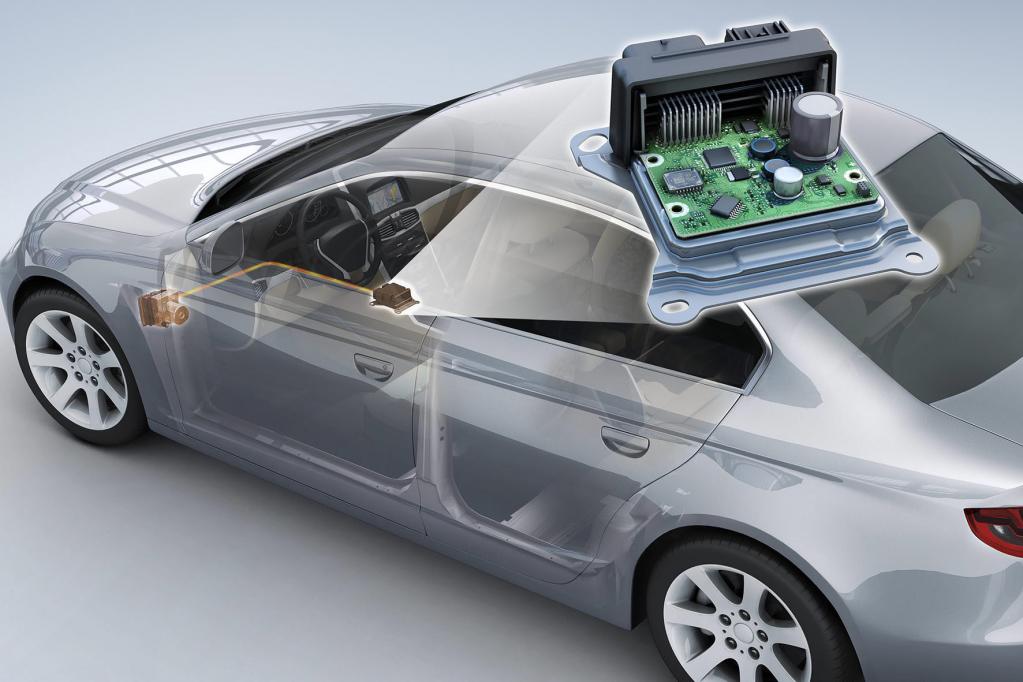 Airbag-Steuergerät mit ESP-Sensorik kombiniert 